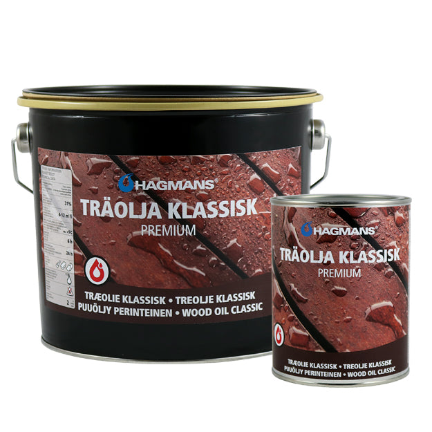 Hagmans Träolja Klassisk Premium 3 L