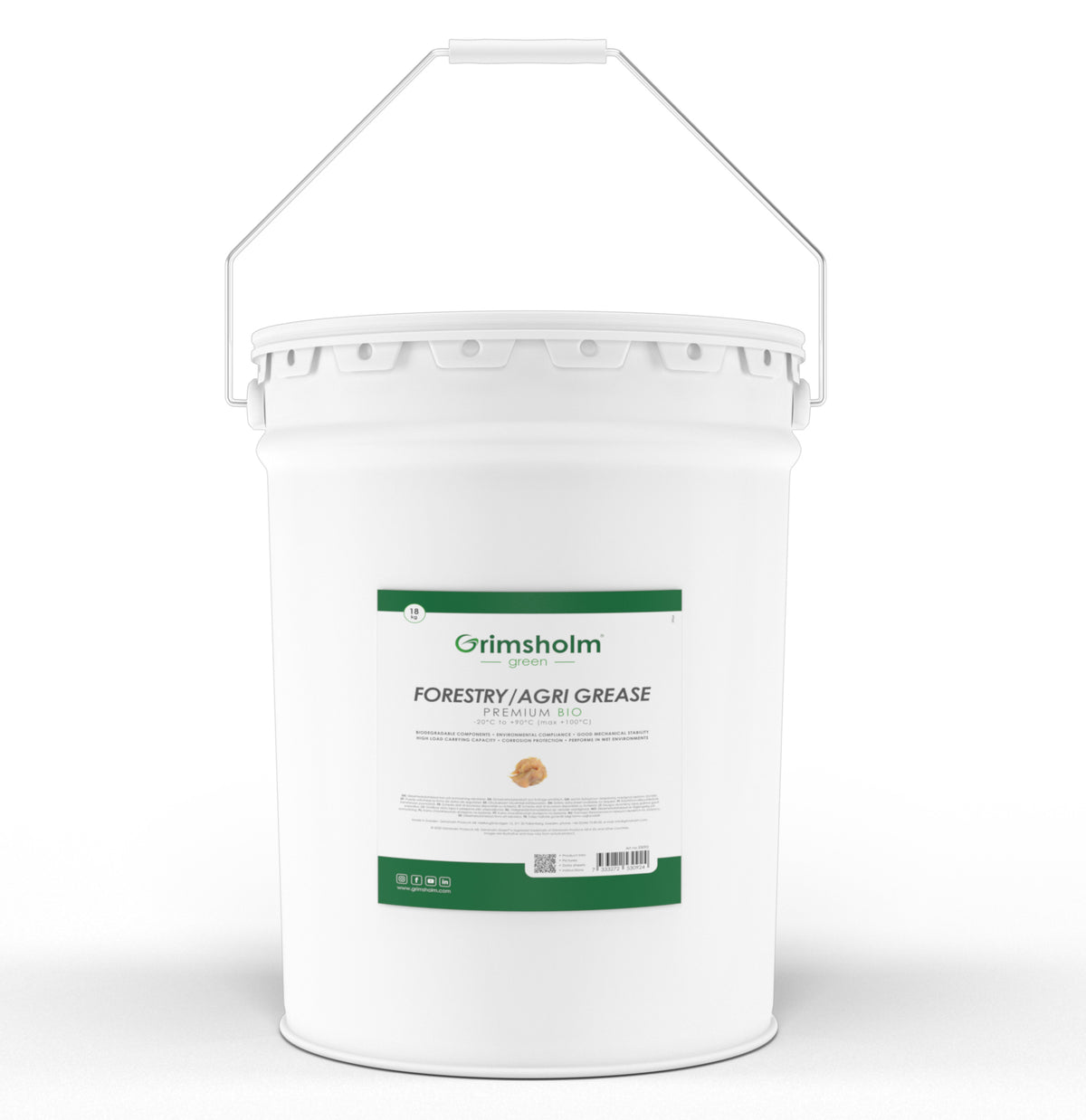 Skog/Agri-fett Premium bio, 18 kg