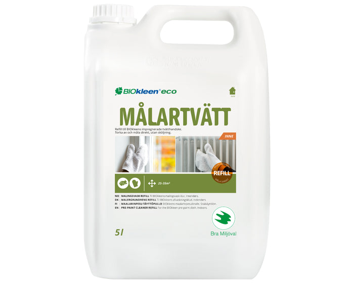 Målartvätt Inne Refill Eco