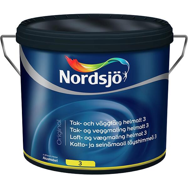 Nordsjö Original Tak- och väggfärg helmatt 3 10L Valfri Kulör