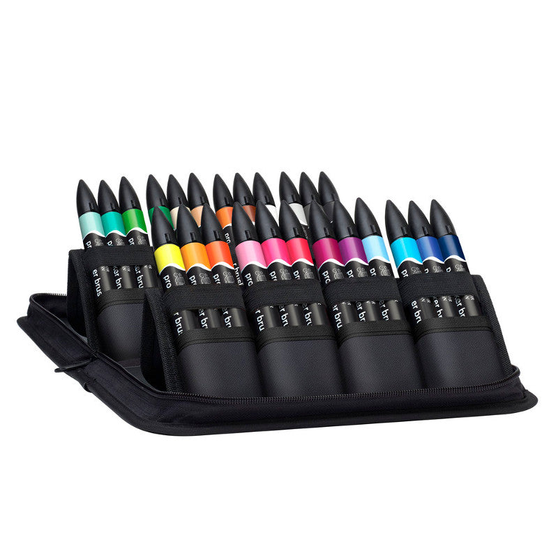 Winsor & Newton BrushMarker Student Designer Set 24 (Wallet)