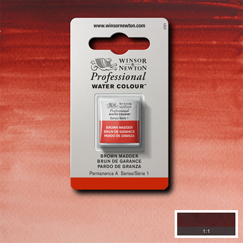 Winsor & Newton Professional Akvarellfärg – Halvkopp (1/2-kopp)
