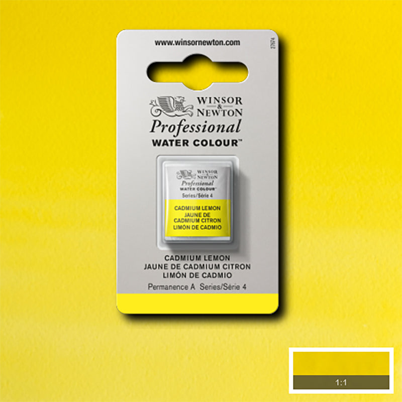 Winsor & Newton Professional Akvarellfärg – Halvkopp (1/2-kopp)