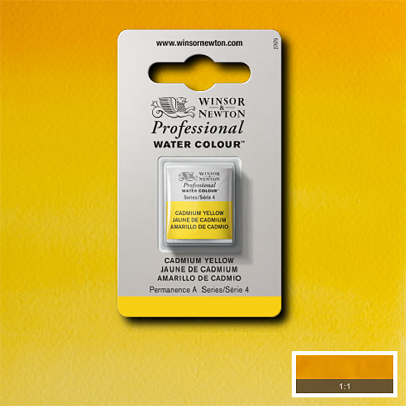 Winsor & Newton Professional Akvarellfärg – Halvkopp (1/2-kopp)