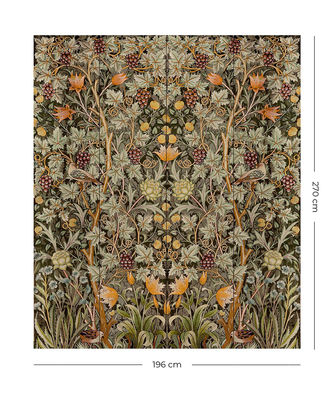 Midbec Vine Embroidery - HT84004