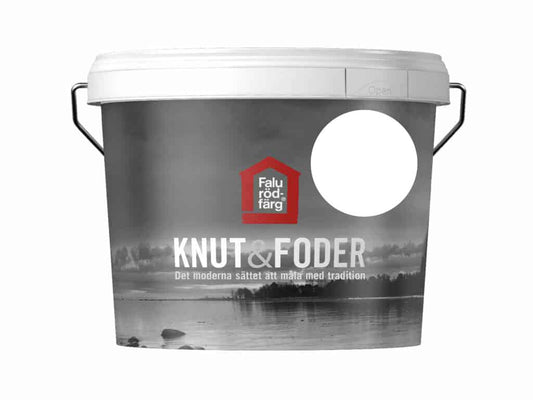 Falu Rödfärg Knut&Foder BRUTEN VIT