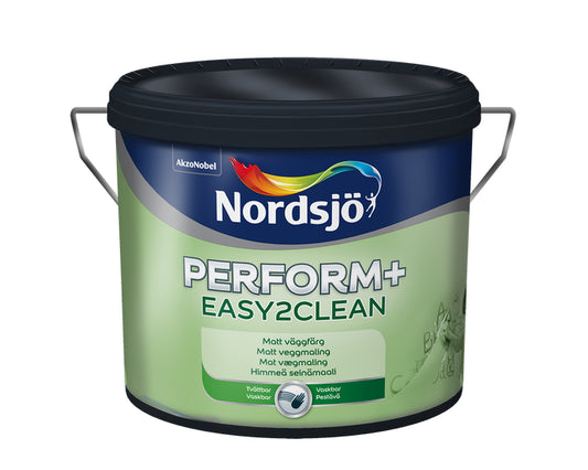 Nordsjö Perform+ Easy2Clean väggfärg 2.5L Valfri kulör