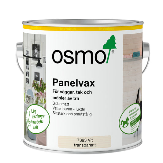 Osmo Panelvax 7393 Vit transparent burk