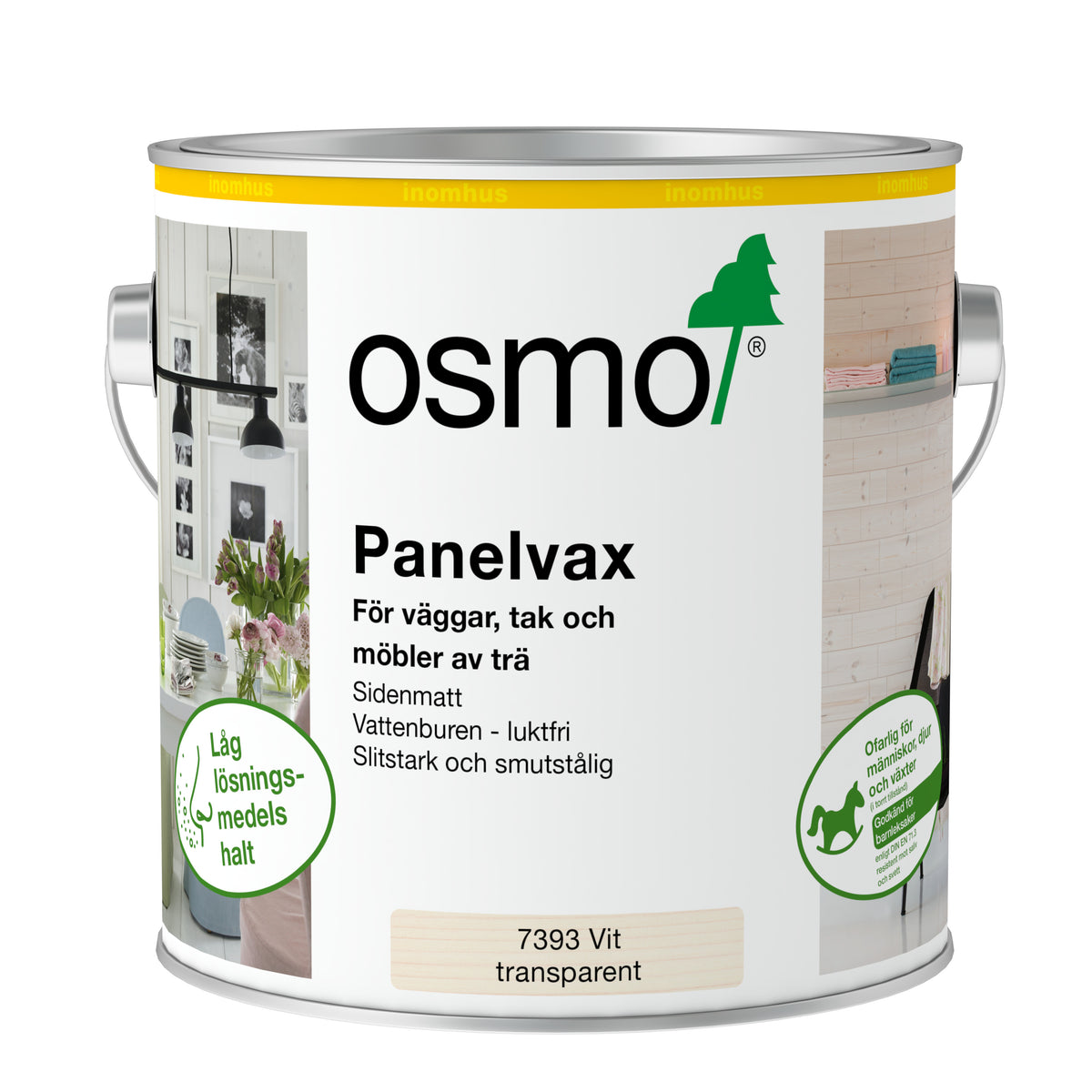 Osmo Panelvax 7394 Vit täckande burk