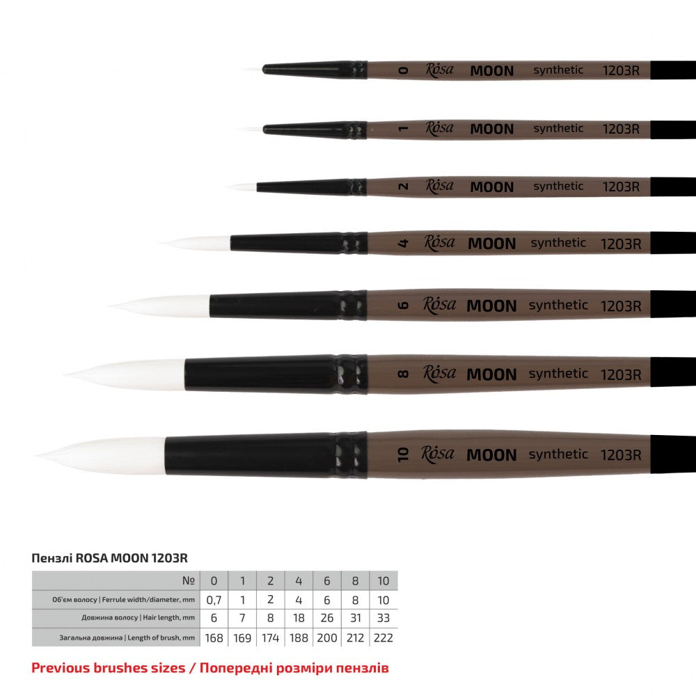 Rosa Synt Moon 1203R rund